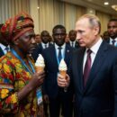 Путин предложил участникам форума «Россия — Африка» попробовать российское мороженое